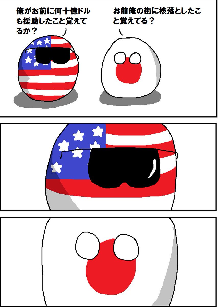 言い合い #ポーランドボール #polandball