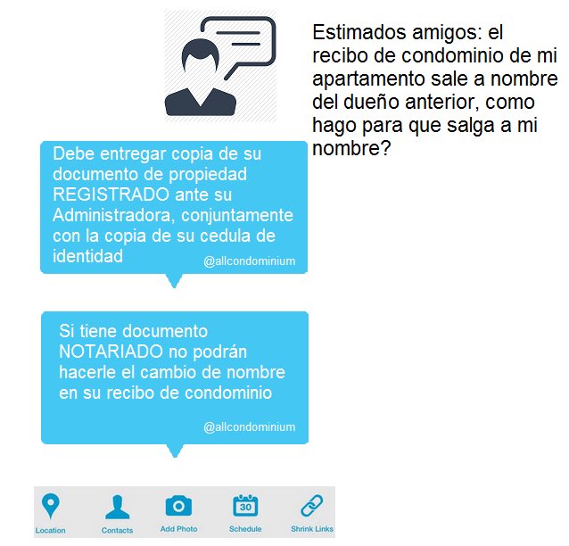 allcondominium's tweet photo. Cambiando el nombre del recibo de condominio https://t.co/6pI0b6lqhB