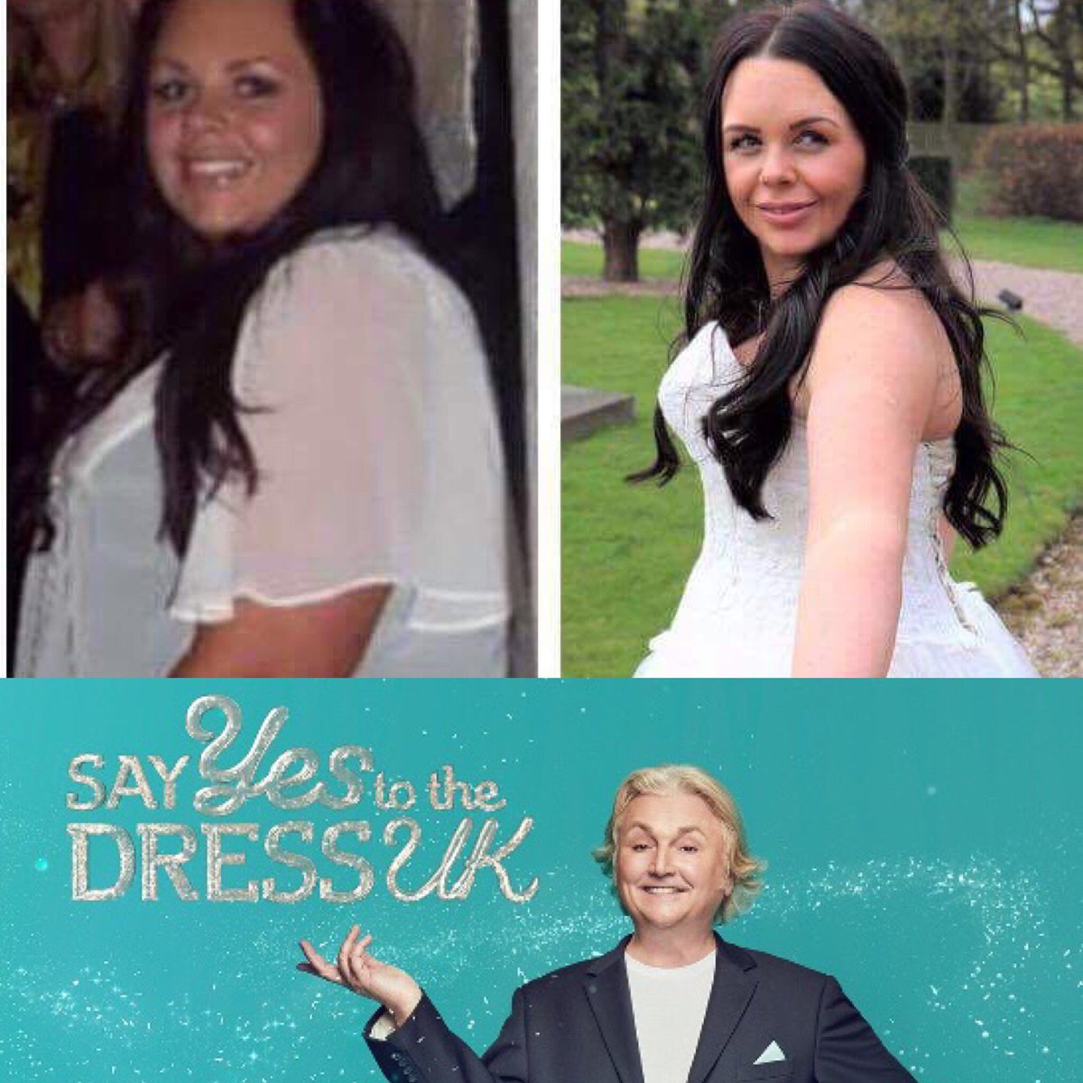 Watch Laura who has lost 6 STONE with Cambridge Weight Plan on TLC at 9pm tonight, as she shops for her wedding dress. #sayyestothedress