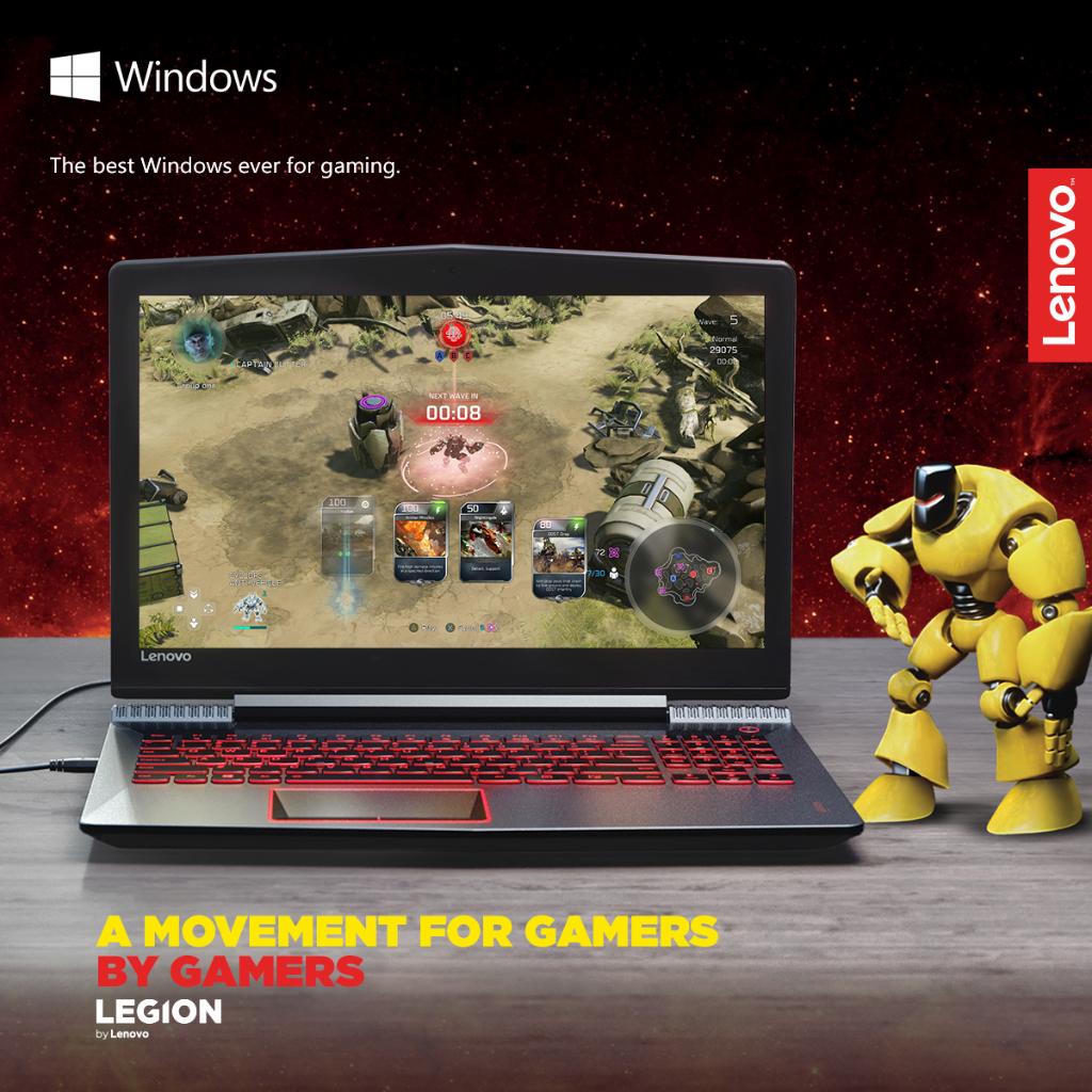 We are the #LenovoLegion. Our goal? To make gaming better for all gamers. Register here: lnv.gy/2q2ubb2 💪 #DifferentGamesBetter