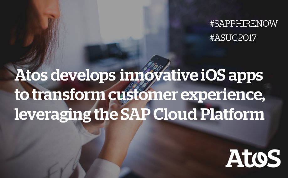 Atos4SAP's tweet photo. Leveraging the SAP Cloud Platform to develop innovative mobile applications, Atos is built for smart. #BuiltForSAP https://t.co/UjduflMHnv https://t.co/7jtIDqFCEG