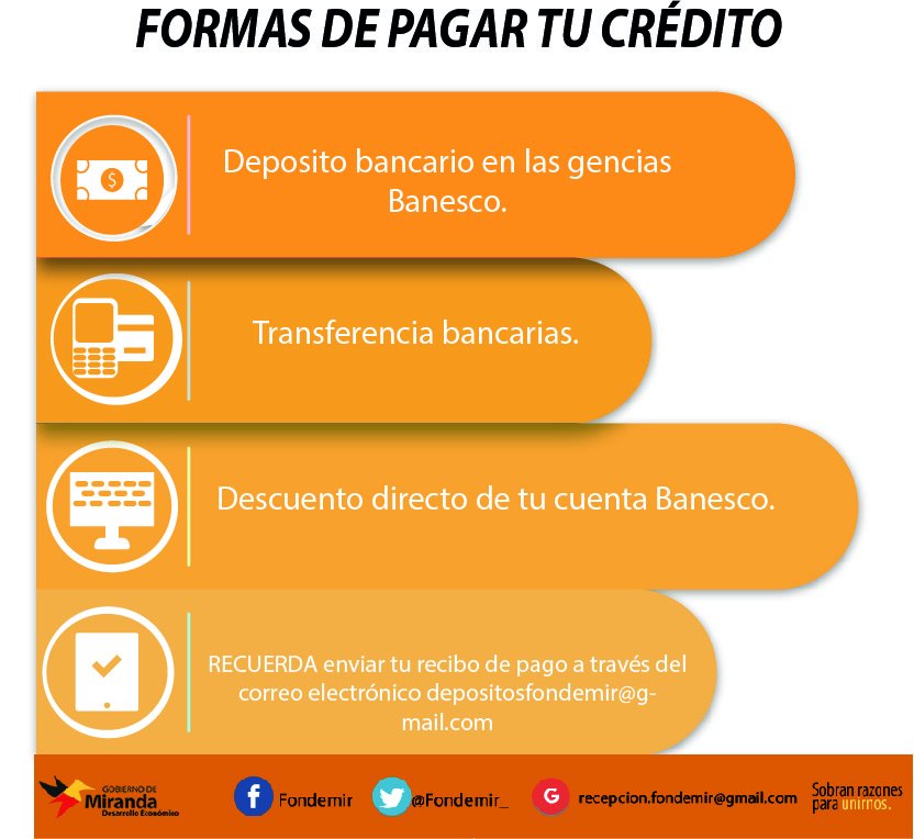 Fondemir_'s tweet photo. Si eres beneficiario, recuerda el compromiso que tiene con nosotros. https://t.co/YJnu6Zg7nI