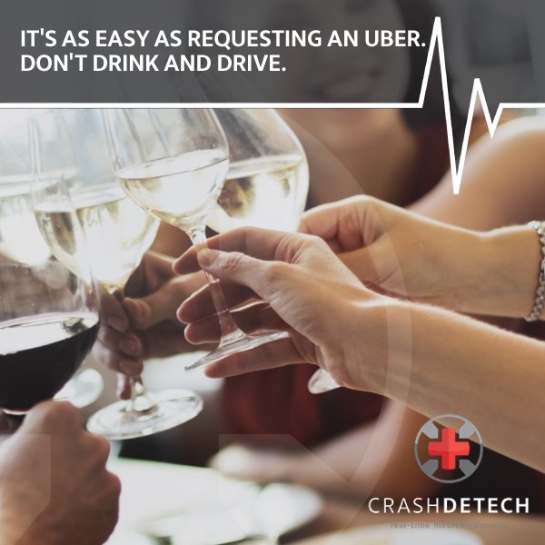 CrashDetech's tweet photo. Have a great weekend! And remember to be safe on our roads. #CrashDetech #app #tech #DontDrinkAndDrive https://t.co/a3XTD4PQ1f