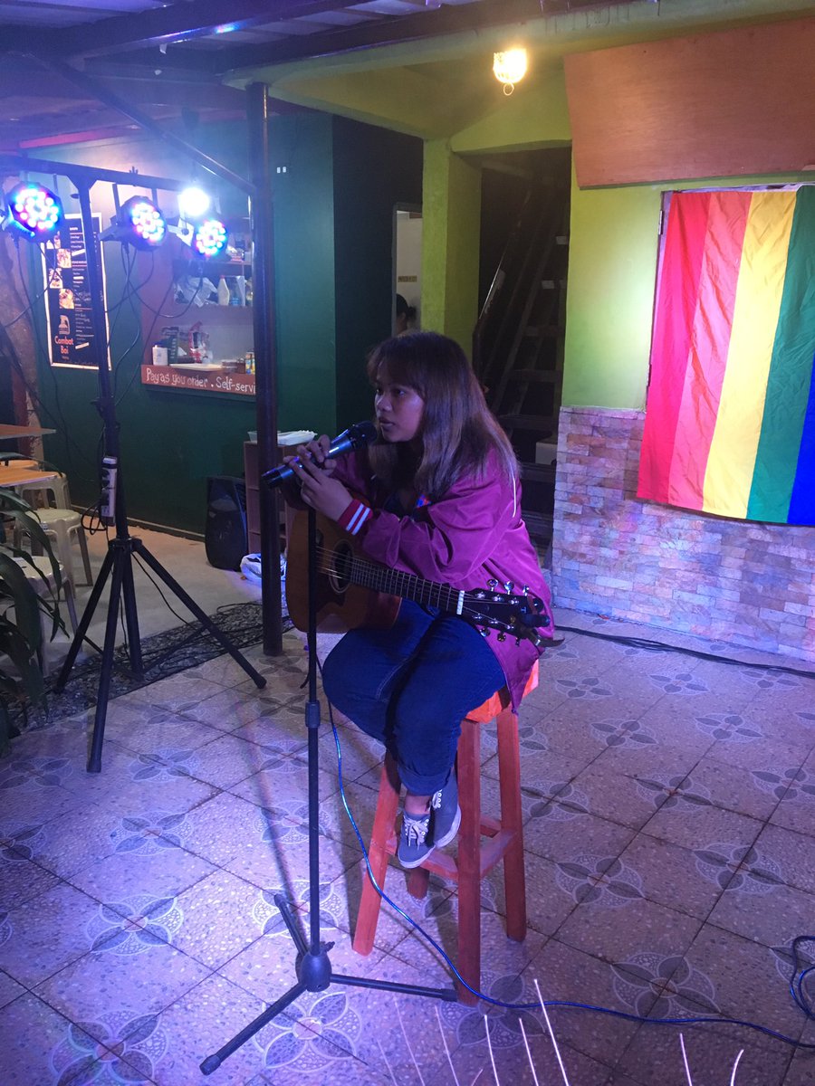 upbabaylan's tweet photo. Alexia Cryze performing Graphic at Things Left Unspoken: Beyond Bloodlines here @ The Sand #IDAHOT2017 #BeyondBloodlines https://t.co/8feEaIvIXP