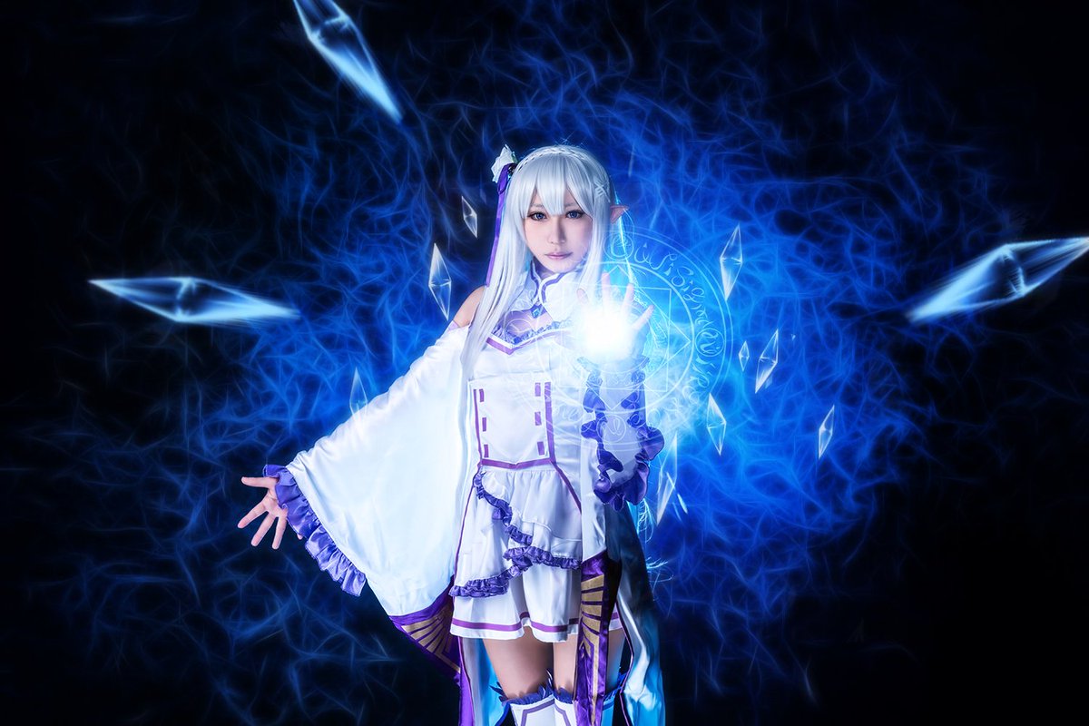 O Xrhsths 琴音 Sto Twitter Re ゼロから始める異世界生活 エミリア 撮影 相鏡さん I Kyo Com スタジオ コスナ Cosna 無茶ぶりにも近い熱魔法使うとこできてめっっっちゃ感動してますありがとうございました ヾ ﾉ