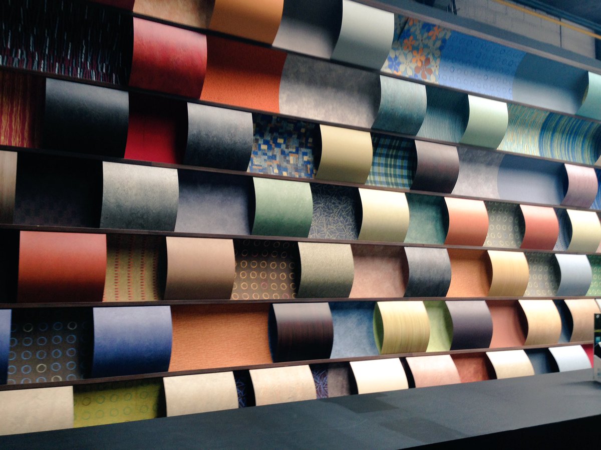 ToonThirdWay's tweet photo. #Thirdway does #Forbo amazing tour so far through their #linoleum #factory @ForboFlooringUK @ForboFlooringNA @forboflooring #designthinking https://t.co/lnJ2qNmfw6