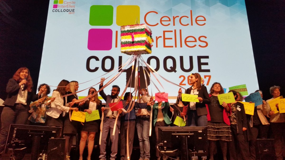 InterElles's tweet photo. Retrouvez les moments forts du Colloque #InterElles 2017 au titre évocateur "Cassons les codes" https://t.co/sqrEKdPU4f https://t.co/eiFDrumIl3