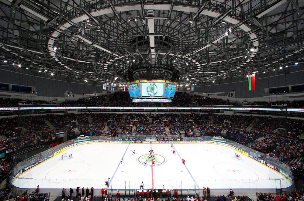 IIHFHockey's tweet photo. We go to Minsk &amp; Riga for 2021 #IIHFWorlds! The joint bid won in a very tight race with Finland. Congrats! https://t.co/bqXvjersqu https://t.co/uYPKXXnU9T