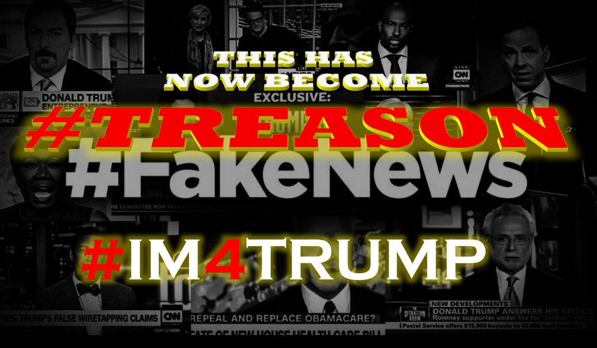 THETRUMPBUREAU's tweet photo. @ColoradoGirl2A @shumpfree #MAINSTREAMCRIMINALS RUN THE #MAINSTREAMMEDIA
THEIR ACTIONS R TANTAMOUNT TO #TREASON
#MSMLies #FakeNews #Sheeple
@POTUS @PressSec #IM4TRUMP https://t.co/XGYgGqA25u