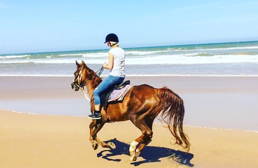 Back in the saddle #beach #holiday #Morocco