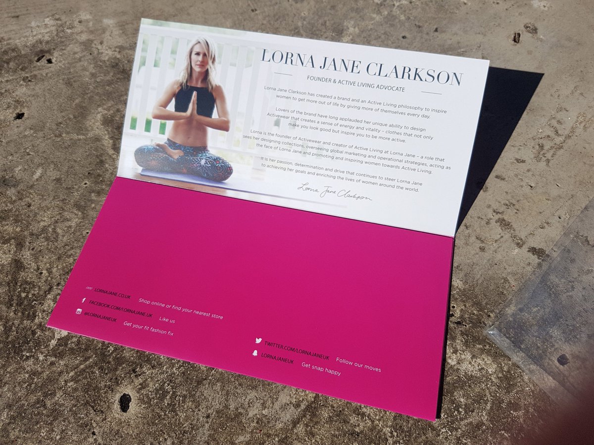 SPDDesignPrint's tweet photo. It's Friday and we have a brand new blog up on our website. 
This week we talk about printing for @LornaJaneActive https://t.co/5RjMZ7HyCX https://t.co/1sYPX1NMfX