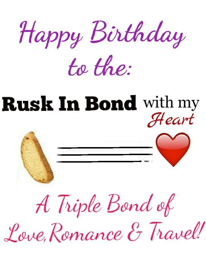 Happy Birthday Ruskin Bond,my bond with you will be for life!!
Love!! 