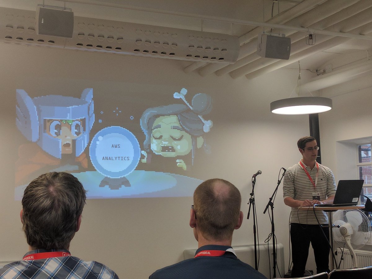 HeyBijal's tweet photo. It's all about the numbers with Ed Smith @AWSstartups #nordicgame https://t.co/Mn7BZ9h4fn