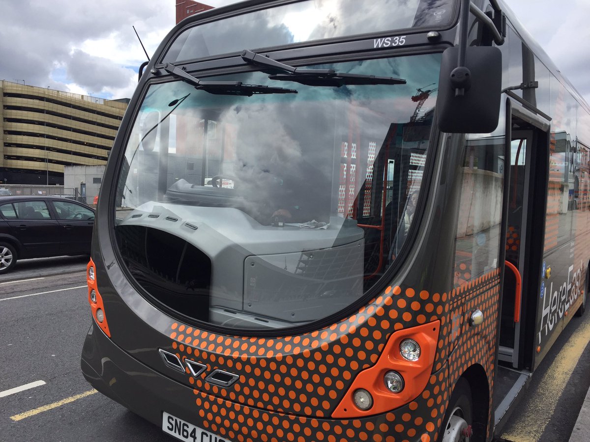 BenCole9's tweet photo. Great when your @HereEast @lborolondon bus is there waiting for you - personalised travel #likeuber #onlybetter https://t.co/rQidwn8zTm