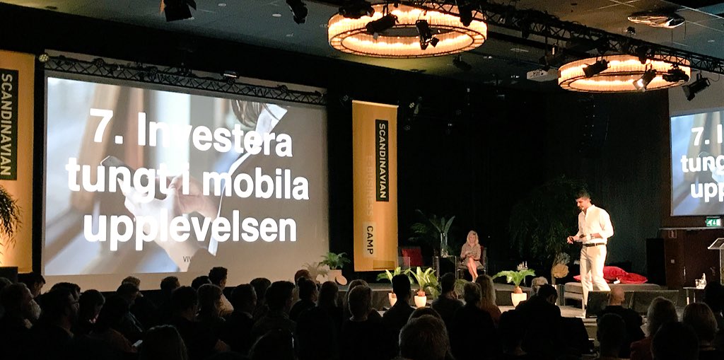 LINKMobilitySwe's tweet photo. Vi är helt eniga med @VivaMediaAB 's @ArashGilan 🤓 #trendspaningar #mobil #upplevelse #kundresa #marknadsföring #sebc2017 https://t.co/Zbuh5aMo4y