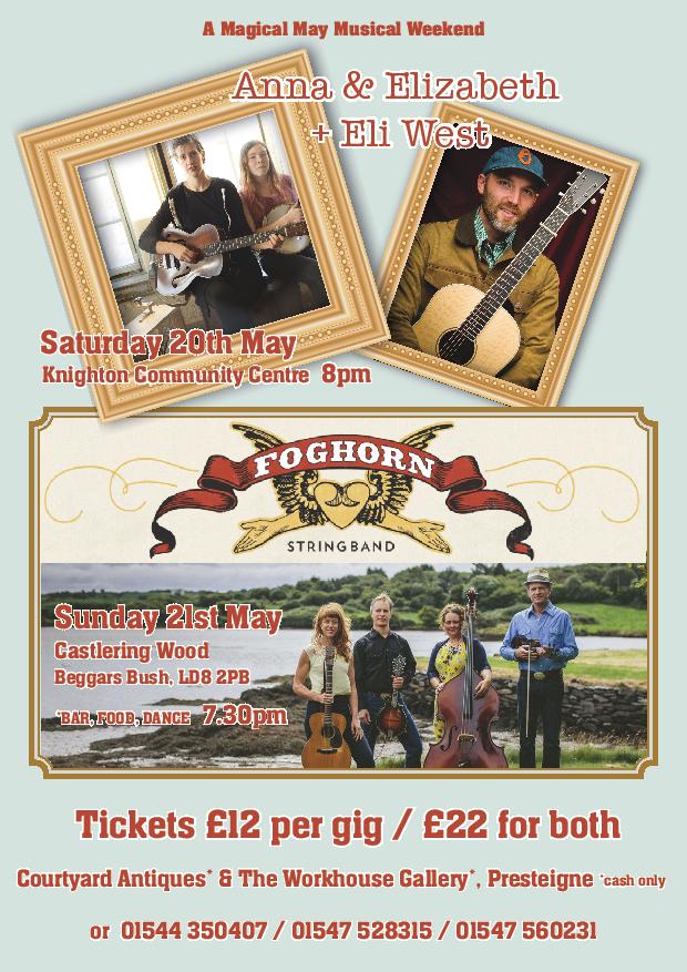 This Sunday at Castle Ring - Foghorn String Band <a href="/FoghornSB/">Foghorn Stringband</a>
“Face it people – there’s Foghorn…and then there’s everybody else.”     🎸