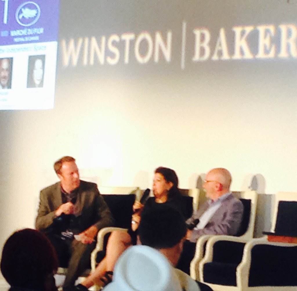 RouteOneLA's tweet image. Russell Levine speaking on #VR at #Cannes2017 @WinstonBaker summit