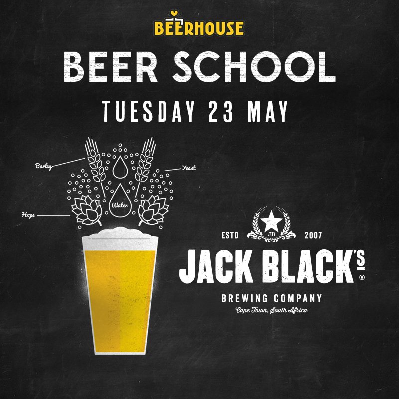 BEERHOUSE's tweet image. Join our FREE #BeerSchool for beer tasting and education from industry experts.
From 5pm on Tuesday we have a session with @JackBlackBeer.