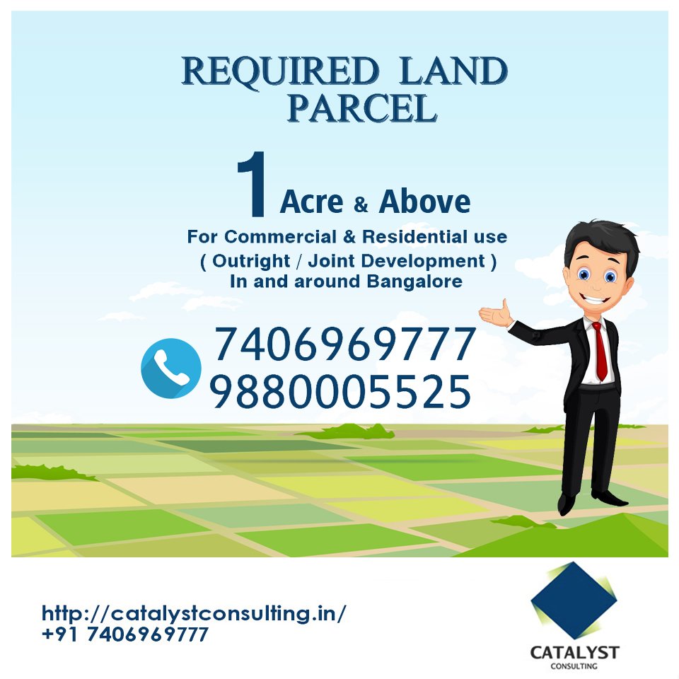 catalystconslt's tweet photo. Required land parcel 1 acre and more
https://t.co/lCmlDjjsnK https://t.co/8l6YleTPjl