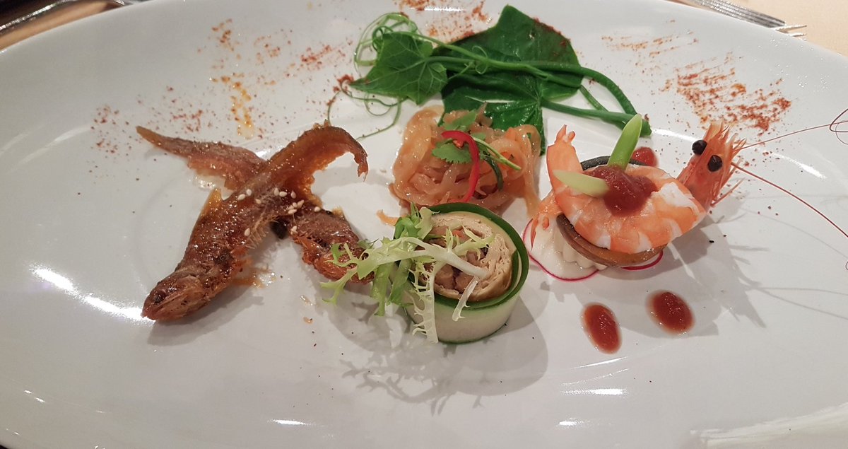 Chefsandeepk's tweet photo. Assiette of seafood in various textures #TridentExperiences @TridentHotels  @TridentGurgaon https://t.co/mPSItdjf0q
