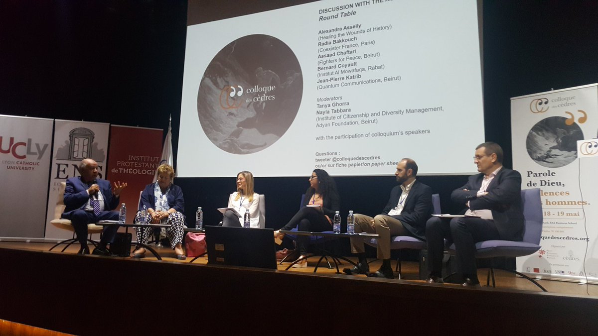 Nayla_Tabbara's tweet photo. Before last segment in the conference #colloquedescedres with the moderation of @tanyaawadghorra &amp; exampmes from actors in public life https://t.co/BIKGqU5DFD