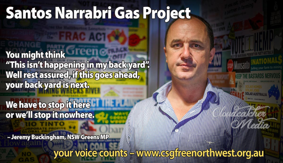 Jeremy Buckingham has a lot to say on stopping #CSG. It's about time people started to listen, we are saying #NoCSG #WaterIsLife #SaveTheGAB