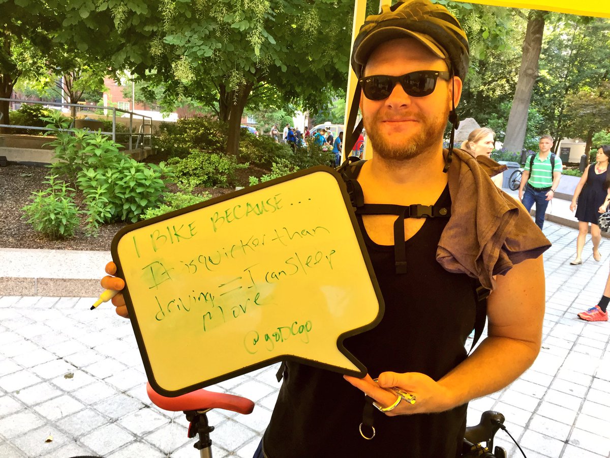 goDCgo's tweet photo. We love sleep, too, @fox___mccloud. #BikeConfessions #BTWD2017 https://t.co/F6YjkFsNUH