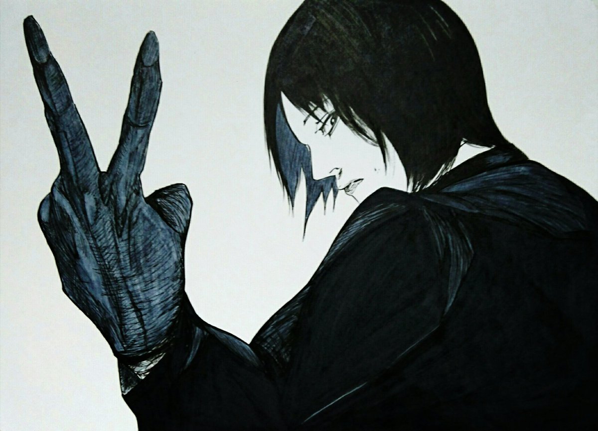 ニムラ No Twitter 久しぶりに描いた 東京喰種re 旧多二福 超平和 東京喰種 T Co E7afyy3lft Twitter