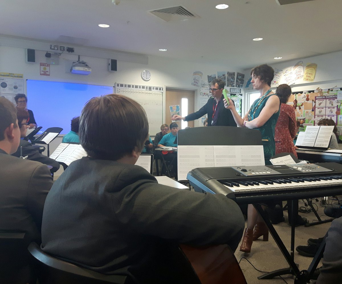 HRAENetwork's tweet photo. Great music coming from @hastingsacademy #cuckmereproject this morning - amazing focus from students...and teachers! https://t.co/iAAjMYZfPj