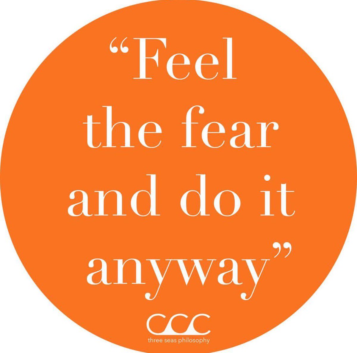 ThreeSeasPhilos's tweet photo. This #weekend take yourself out of your comfort zone and do something that scares you, that’s where the #magic happens! #fridayfeeling 💪🏼 https://t.co/zqY46NWpXc