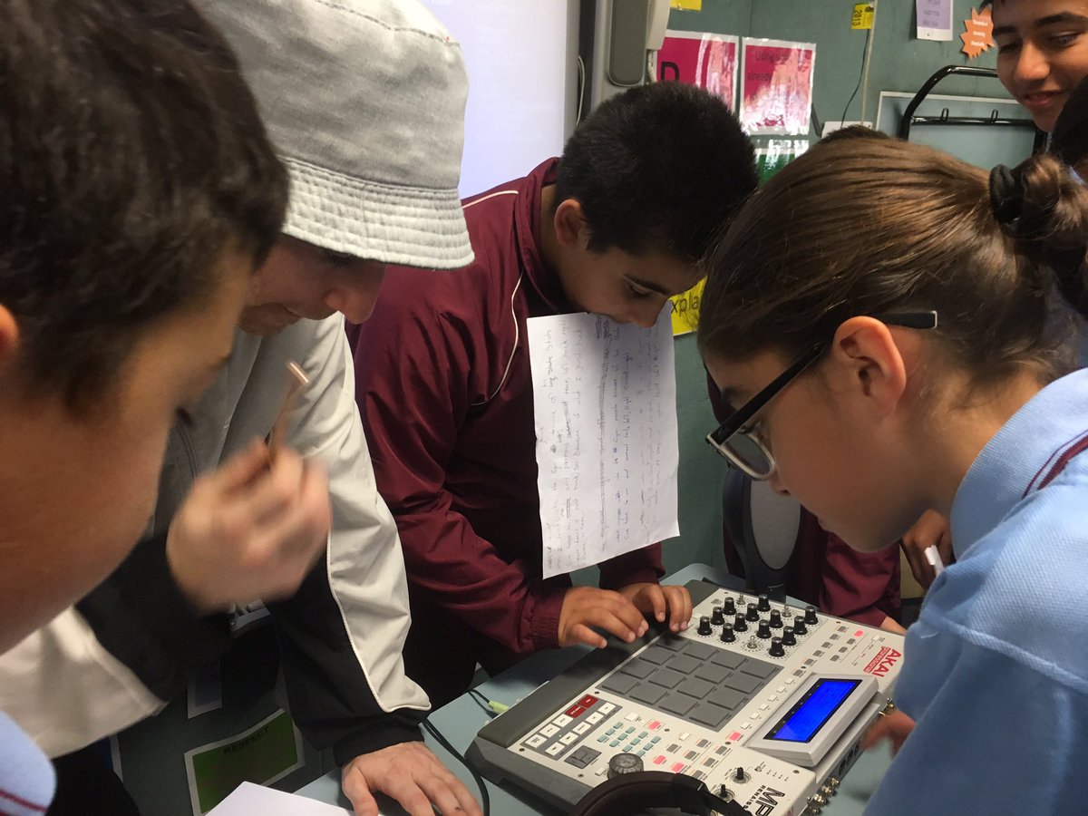 kristyj78's tweet photo. Some of our stage 3 students worked with a hip hop producer and @danhaesler this week writing raps about who we are. We're a lucky bunch https://t.co/lZhwOX65dd