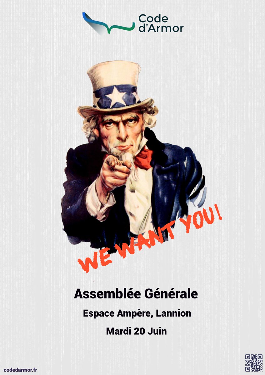 codedarmor's tweet photo. A vos agendas !
Soirée sur #React Mardi 6 Juin à 19h
Assemblée Générale le Mardi 20 Juin à 18h30
La fin de la saison approche :)
#codedarmor https://t.co/fXPTAKnjCA
