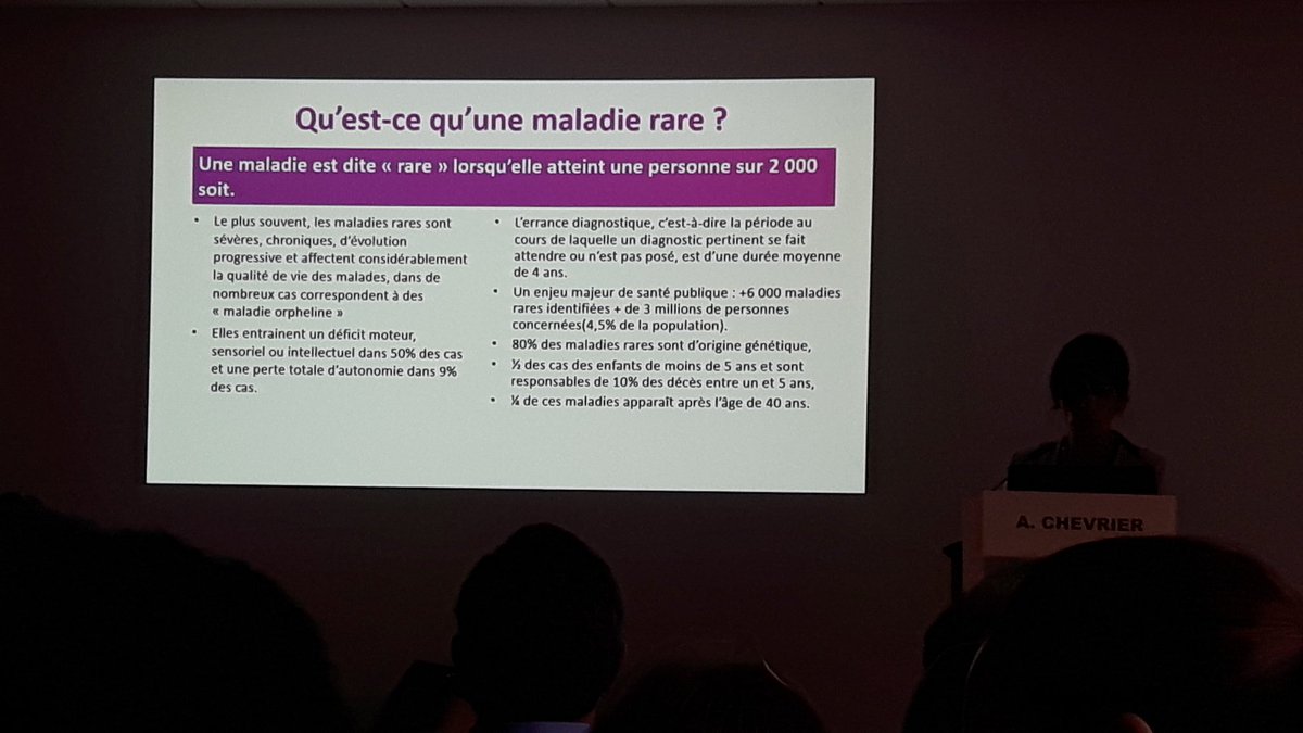 Filiere_MaRIH's tweet photo. Les maladies rares en France en 2017, un enjeu majeur pour la santé #SFP2017 https://t.co/4k5LHNHAxA