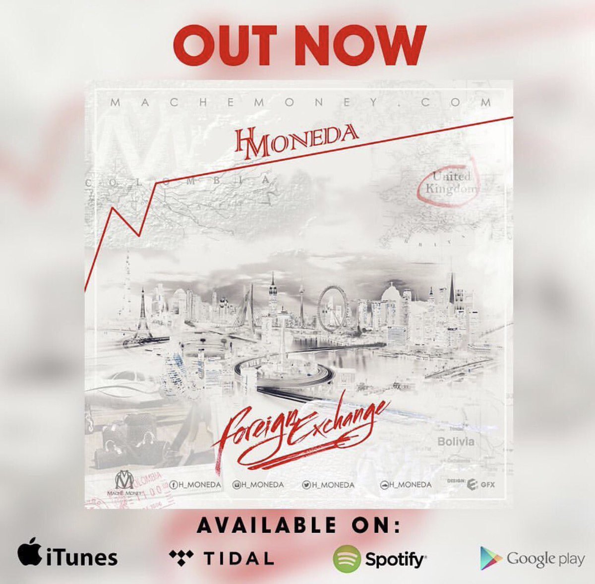 RomeMoneda's tweet photo. NEW MIXTAPE ALERT‼️‼️ @H_Moneda dropped #ForeignExchange its available on all major digital platforms! 🔥🔥😅🤦🏿‍♂️ #MacheMoney #Organic #UK https://t.co/bKhEiNgH8a