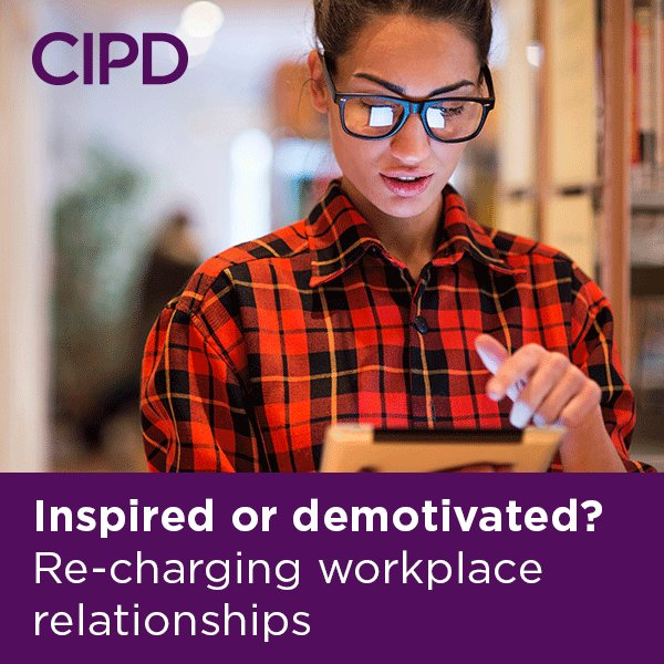 CIPD's tweet photo. Explore the effects of energy in the workplace https://t.co/Pr4c6nt2TC #cipdNutshell #cipdmember https://t.co/62pzKtGazW