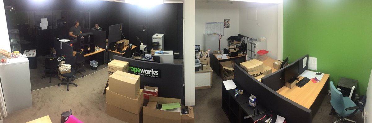 spoklean's tweet photo. After 8 great years we are on the move to bigger and better new digs! #nextchapter for @GrapeworksPL https://t.co/Xkq2slnNqu