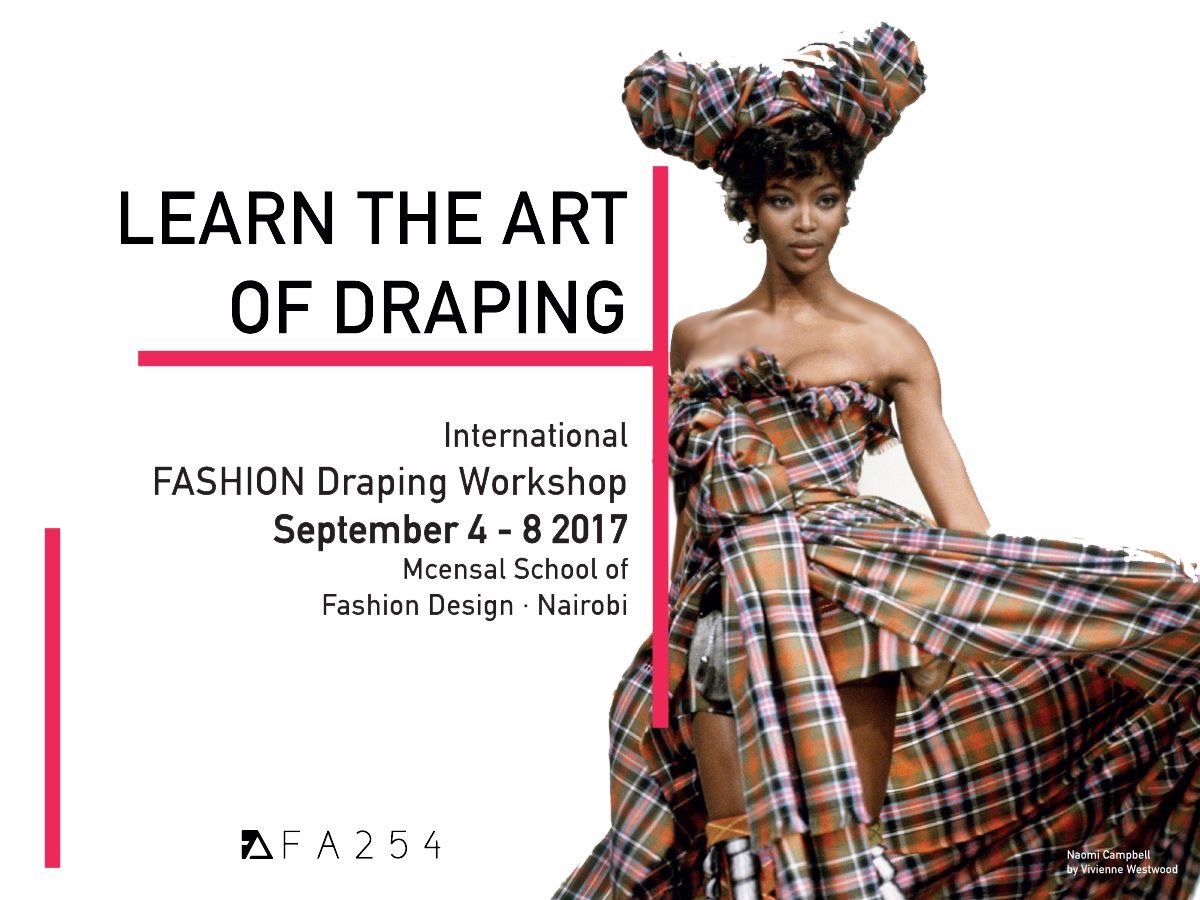GermanyinKenya's tweet photo. Want to solve all your problems as a designer? Join the International Draping Workshop. More👉https://t.co/2bu6u7bBpv #DRAPINGWORKSHOP #FA254 https://t.co/OFVXdfTLMw