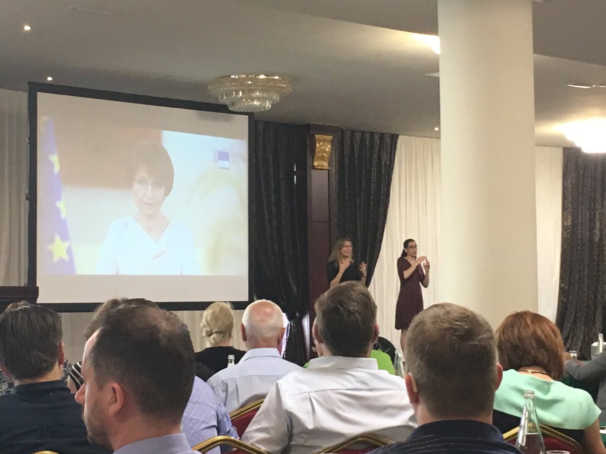 leesonl's tweet photo. @AnneliesKusters #deafmobility on agenda at @EUD_Brussels #EUD2017 https://t.co/wct25f9GSG