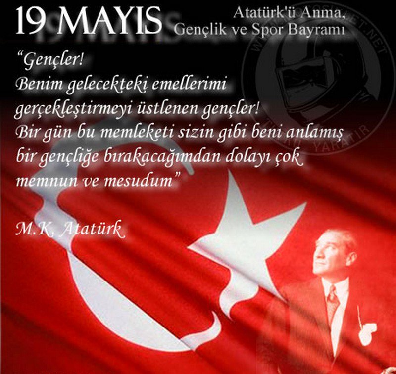 #19MayisAtaturkuAnmaGenclikveSporBayrami #19Mayıs1919