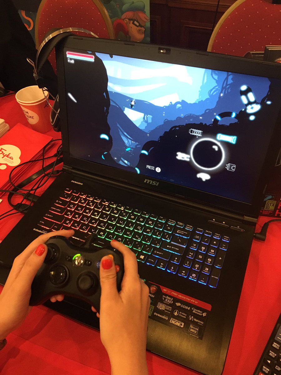 Extent5Studio's tweet photo. Somewhere on #Devgamm2017 Thanks #MSI for help :) #indie #unity3d #Structure #indiegame #indiegamedev #gamedev #art #unity https://t.co/AXXcmH40PU