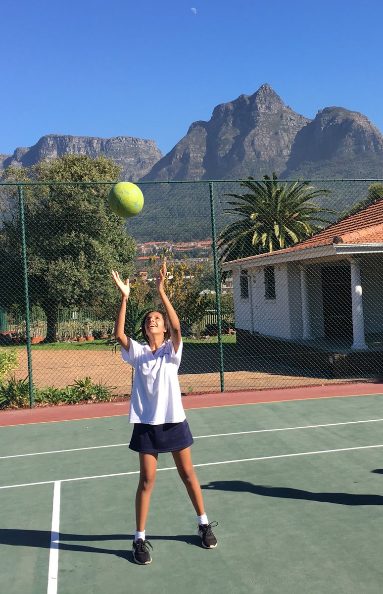 RGHSPE's tweet photo. Grade 8 Rustybugs warming up &amp; participating in ball skills before netball 🏀 https://t.co/KTF89nkUv3