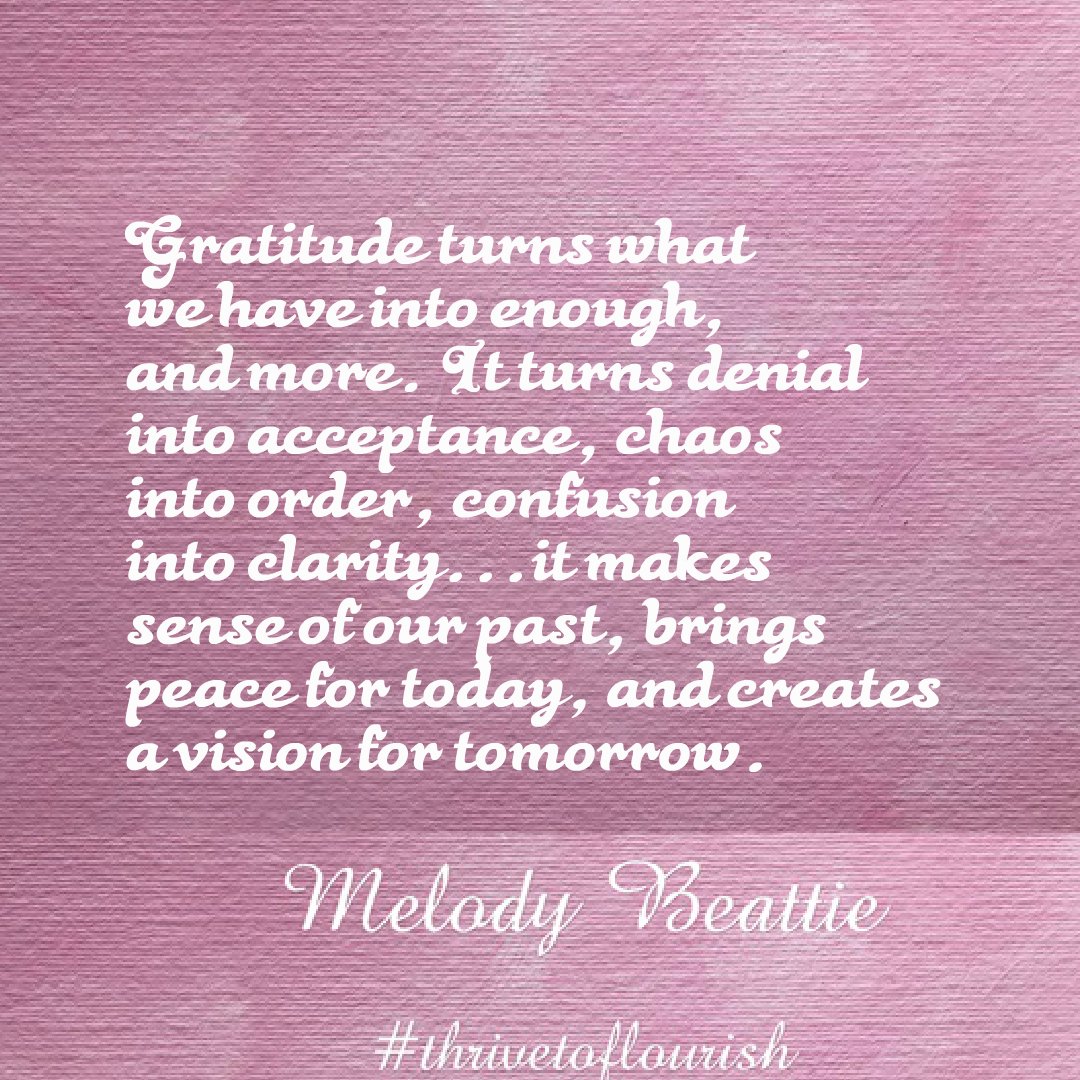 Thriveflourish_'s tweet photo. #TodayIsMagic: You can unleash the power of gratitude in your life #ThankfulFriday #choice #gratitude #Power #thrivetoflourish #lifecoaching https://t.co/jBbTmnEDNt