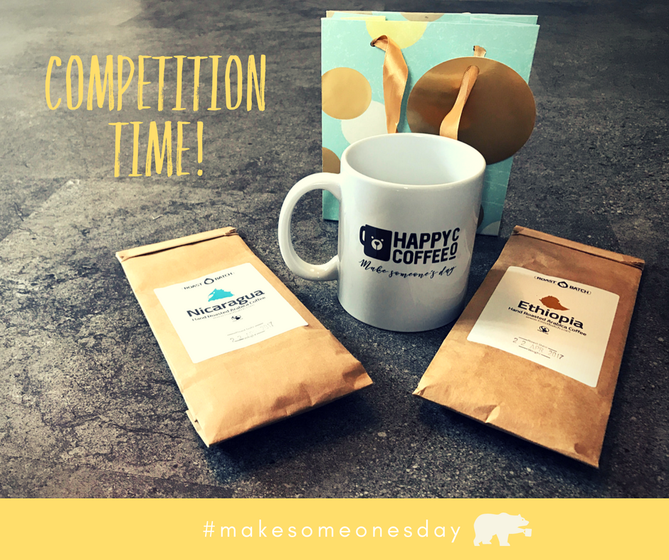 HappyCoffeeLtd's tweet photo. Our competition ends today!  Buy someone a coffee today and get entered to win your own @HappyCoffeeLtd package. #makesomeonesday #happyacts https://t.co/SI74Z1wn1q