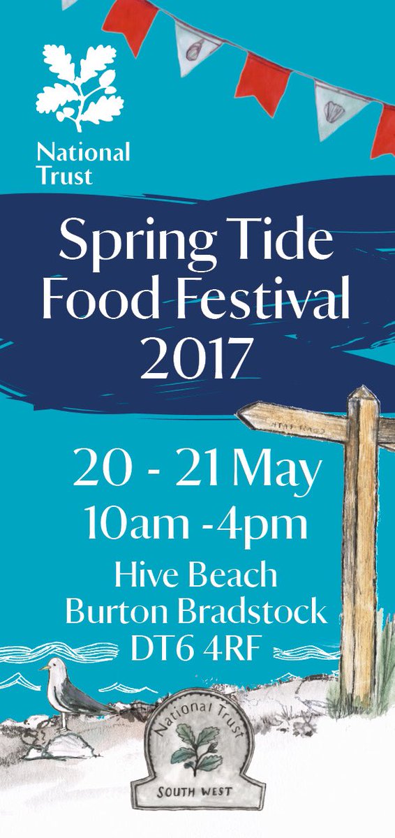 SpringT1de's tweet photo. Hive Beach &amp; the #SpringTide location on @jurassic_coast are looking mighty fine this morning. Join us this weekend from10am - 4pm 🍦🧀🍕🍞🍤☕🍷🍴🍰 https://t.co/FXzIAGt6Br