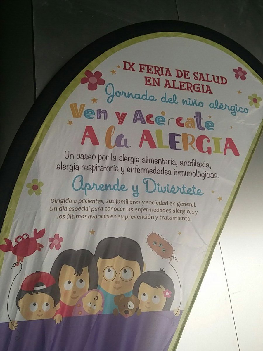 La Feria de Salud en Alergia en Zaragoza ofrece a niños y padres educación en asma y alergia de manera lúdica