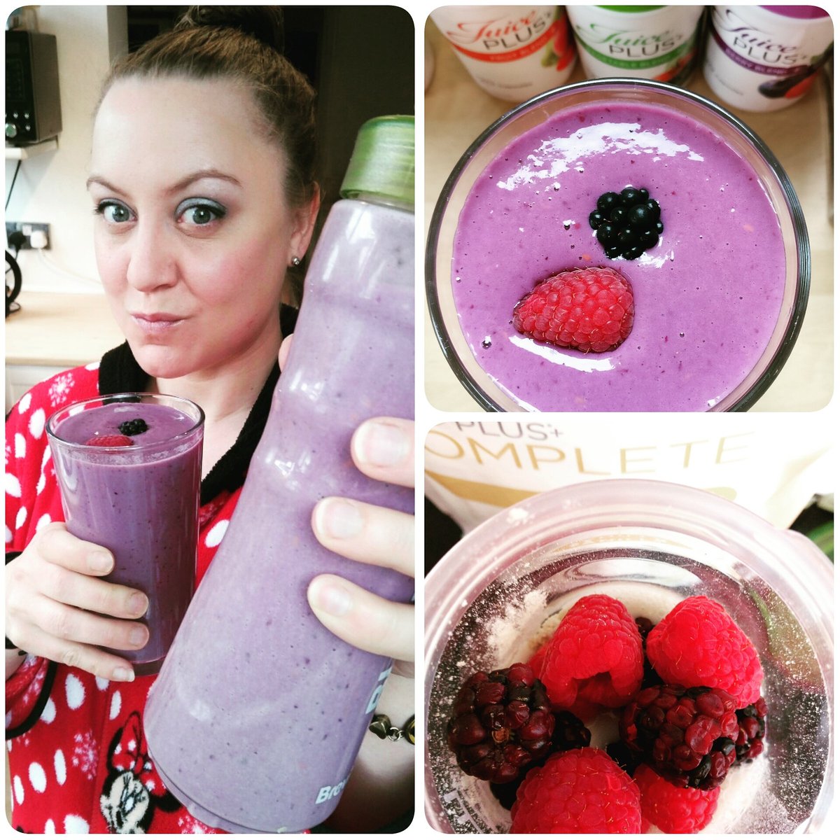 angel_incarnate's tweet photo. 💜🍑 Healthy & delicious berry JuicePlus smoothie Yummy! #Paleo & vegan lifestyle ideas to be healthy! https://t.co/4kbwiVWcCN 💜🍓 #CeCeProject https://t.co/q4erFPqe7I