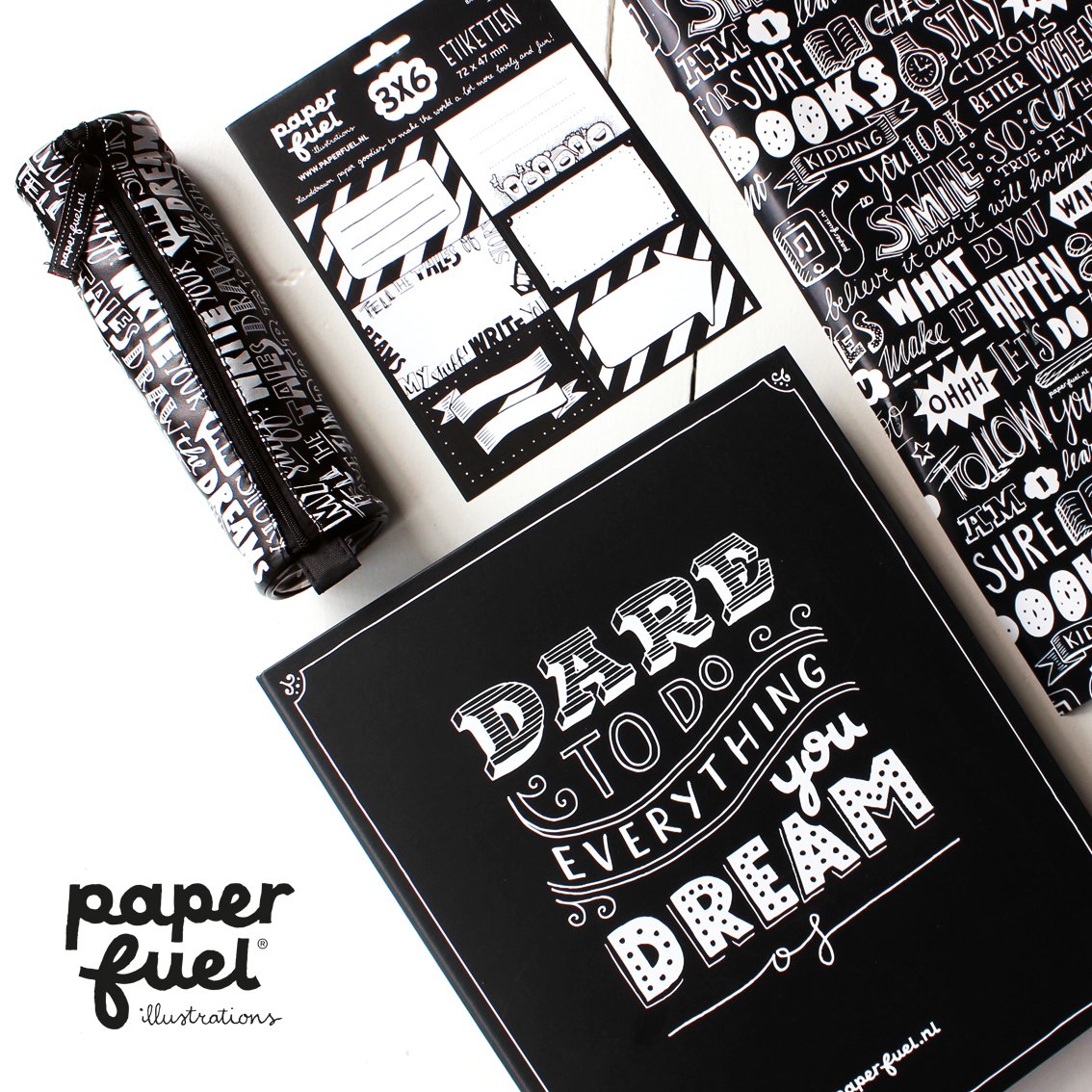 NEW Paperfuel stationery online with ringbinder, pencil case, stickers and wrapping paper :-D >> paperfuelstore.nl/c-3375913/stat…