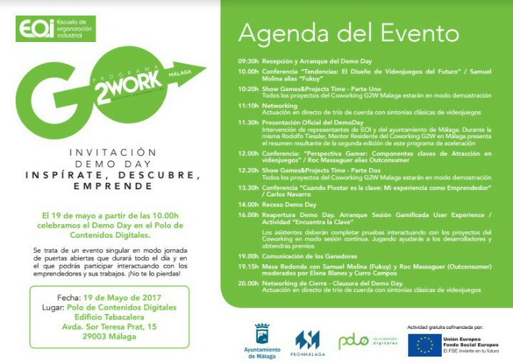 EsfericoVR's tweet photo. Vente al #demoday de @eoi y emociónate con nuestras #experiencias en #VR :) https://t.co/cAIgwY6lOR