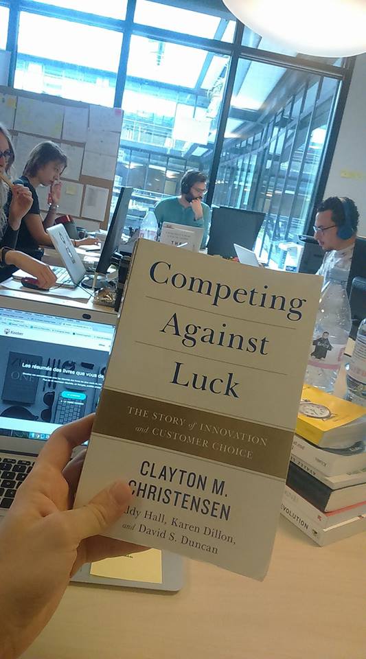 diraevk's tweet photo. Après avoir lu #CompetingAgainstLuck de @claychristensen sur @Teamkoober, acquisition du livre ! 📖👍 #JTBD #JobToBeDone https://t.co/ZYneBsVsCL