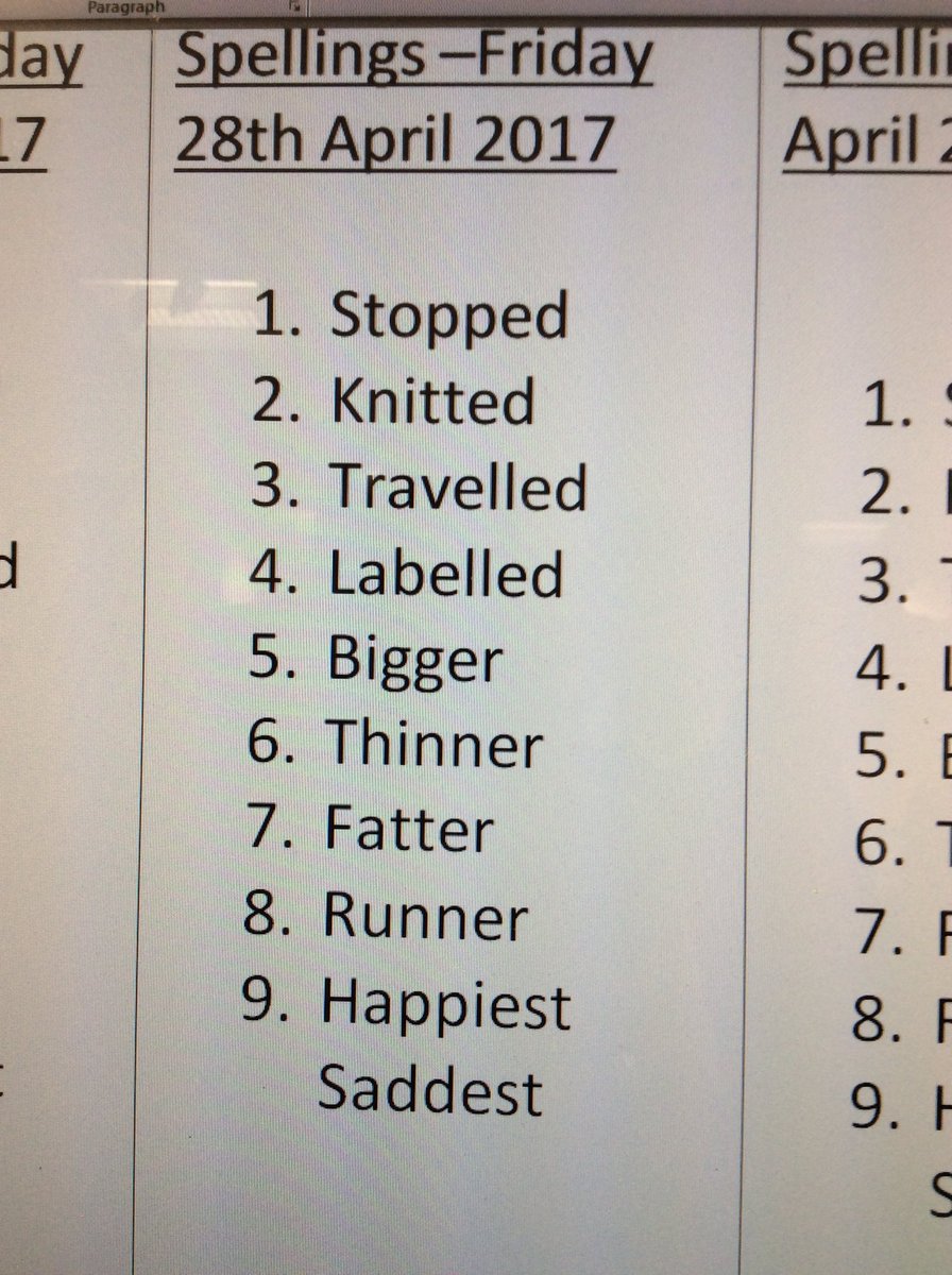 Adamsrill2b's tweet photo. Spellings for this week https://t.co/PlBWaJ3tJC